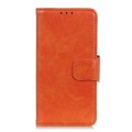 For Motorola Moto G24 Power Nappa Texture Flip Leather Phone Case(Orange)