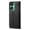 For Huawei nova 11 SE Denim Texture Leather Phone Case(Black)