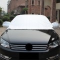 Car Half-cover Car Clothing Sunscreen Heat Insulation Sun Nisor, Plus Cotton Size: 4.7x1.8x1.8m