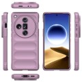 For OPPO Find X7 Ultra 5G Magic Shield TPU + Flannel Phone Case(Purple)
