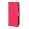 For Xiaomi Redmi K70E Skin Feel Magnetic Flip Leather Phone Case(Rose Red)