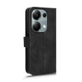 For Xiaomi Redmi Note 13 Pro 4G Skin Feel Magnetic Flip Leather Phone Case(Black)