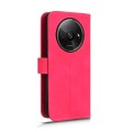 For Xiaomi Redmi A3 Skin Feel Magnetic Flip Leather Phone Case(Rose Red)