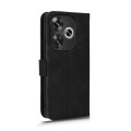 For Xiaomi Redmi Turbo 3 Skin Feel Magnetic Flip Leather Phone Case(Black)