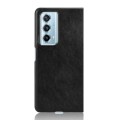 For Honor Magic Vs2 Litchi Texture Back Cover Phone Case(Black)
