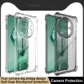 For OnePlus 12 5G imak Shockproof Airbag TPU Phone Case(Transparent)