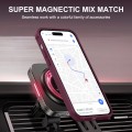 For iPhone 14 Pro Max MagSafe Magnetic Phone Case(Wine Red)