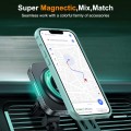 For iPhone 14 Plus MagSafe Magnetic Phone Case(Lake Blue)