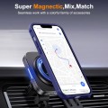 For iPhone 14 Plus MagSafe Magnetic Phone Case(Klein Blue)