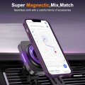 For iPhone 14 / 13 MagSafe Magnetic Phone Case(Purple)