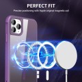 For iPhone 11 Pro Max MagSafe Magnetic Phone Case(Purple)