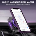 For iPhone 11 Pro Max MagSafe Magnetic Phone Case(Purple)