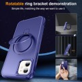 For iPhone 12 / 12 Pro MagSafe Magnetic Holder Phone Case(Klein Blue)