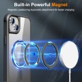For iPhone 14 Plus MagSafe Magnetic Rotating Holder Phone Case(Black)