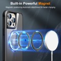 For iPhone 14 Pro MagSafe Magnetic Rotating Holder Phone Case(Black)