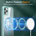 For iPhone 11 Pro Max MagSafe Magnetic Rotating Holder Phone Case(Lake Blue)