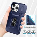 For iPhone 13 Pro Max Sliding Camshield Holder Phone Case(Blue)