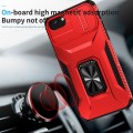 For iPhone 7 Sliding Camshield Holder Phone Case(Red)