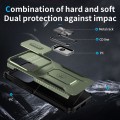 For Samsung Galaxy S24+ 5G Sliding Camshield Holder Phone Case(Alpine Green)