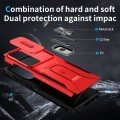For Samsung Galaxy S24 Ultra 5G Sliding Camshield Holder Phone Case(Red)