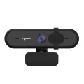 HXSJ S6 HD 1080P 95 Degree Wide-angle High-definition Computer Camera with Microphone(Black)