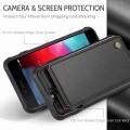 For iPhone 8 Plus / 7 Plus CaseMe C22 Card Slots Holder RFID Anti-theft Phone Case(Black)