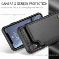 For iPhone XR CaseMe C22 Card Slots Holder RFID Anti-theft Phone Case(Black)