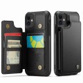 For iPhone 11 CaseMe C22 Card Slots Holder RFID Anti-theft Phone Case(Black)