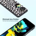 For Huawei Pocket 2 ABEEL Black Edge Leopard Phone Case(Silver Leopard)