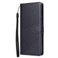 For Xiaomi Redmi 13C 4G 3-Card Slots Multifunctional Leather Phone Case(Black)