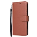 For Xiaomi 13T / 13T Pro 3-Card Slots Multifunctional Leather Phone Case(Brown)