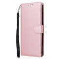 For Infinix Hot 30 Play 3 Card Slots Multifunctional Leather Phone Case(Rose Gold)
