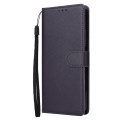For Infinix Hot 30 Play 3 Card Slots Multifunctional Leather Phone Case(Dark Blue)