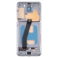 For Samsung Galaxy S20 SM-G980 TFT LCD Screen Digitizer Full Assembly with Frame, Not Supporting Fin