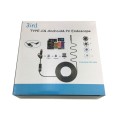 AN100 3 in 1 IP67 Waterproof USB-C / Type-C + Micro USB + USB HD Endoscope Snake Tube Inspection Cam