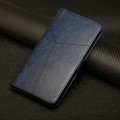 For Sony Xperia 10 VI Y-shaped Pattern Flip Leather Phone Case(Blue)