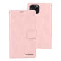 For iPhone 15 Pro Max GOOSPERY BLUE MOON Crazy Horse Texture Leather Phone Case(Rose Gold)
