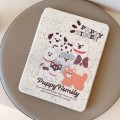 For iPad Pro 12.9 2022 / 2021 / 2020 Painted Magnetic Split Leather Tablet Case(Puppy)