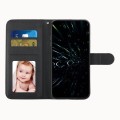 For Motorola Moto G Play 5G 2024/Moto G 5G 2024 Stitching Calf Texture Buckle Leather Phone Case(Bla