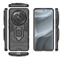 For Realme 12 Pro 5G / 12 Pro+ Global Shockproof PC + TPU Holder Phone Case(Black)