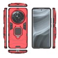 For Realme 12 Pro 5G / 12 Pro+ Global Shockproof PC + TPU Holder Phone Case(Red)
