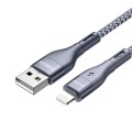 DUZZONA A7 2.4A USB to 8 Pin Charging Data Cable, Length:1m