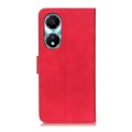 For Honor X5 Plus KHAZNEH Retro Texture Flip Leather Phone Case(Red)
