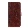 For Honor X5 Plus Retro Crazy Horse Texture Flip Leather Phone Case(Brown)