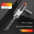 YT-M2037 6000Pa Dual Purpose Car Cordless Vacuum Cleaner(Black)
