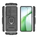 For OnePlus Nord CE4 5G Global Sliding Camshield TPU + PC Shockproof Phone Case with Holder(Black)