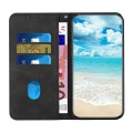 For Motorola Moto G Play 2024 Diamond Splicing Skin Feel Magnetic Leather Phone Case(Black)