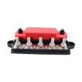 CP-4126 RV / Yacht M8 5-stud Double Row Busbar(Red Black)