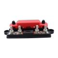 CP-4133 RV / Yacht M6 4-stud Double Row Busbar(Red Black)