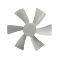 A8702 6 inch RV Skylight Vent D-hole Fan Blade(White)
